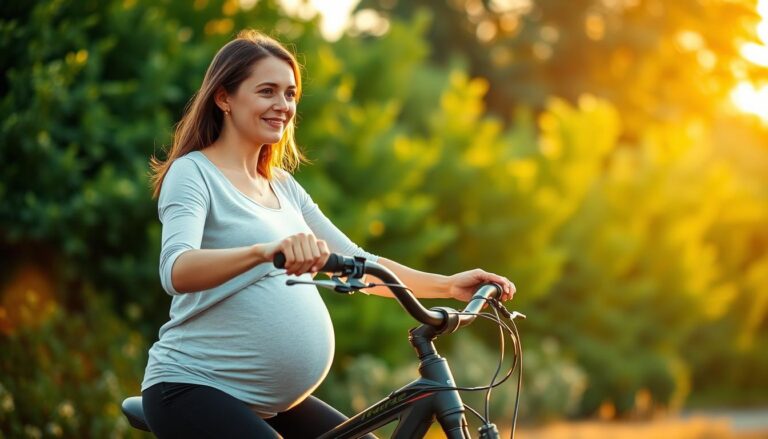 czy w ciąży można jeździć na rowerze