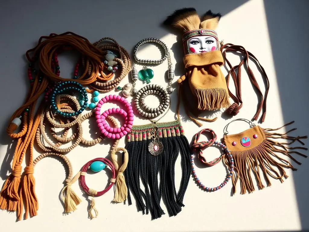 Akcesoria do stroju indianki dla dziewczynek