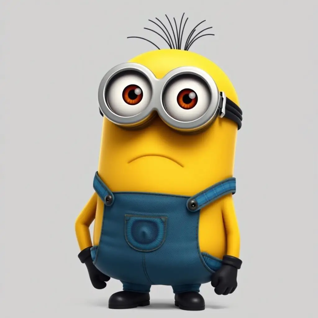 Carl minionek - wysoki minionek z dwojgiem oczu