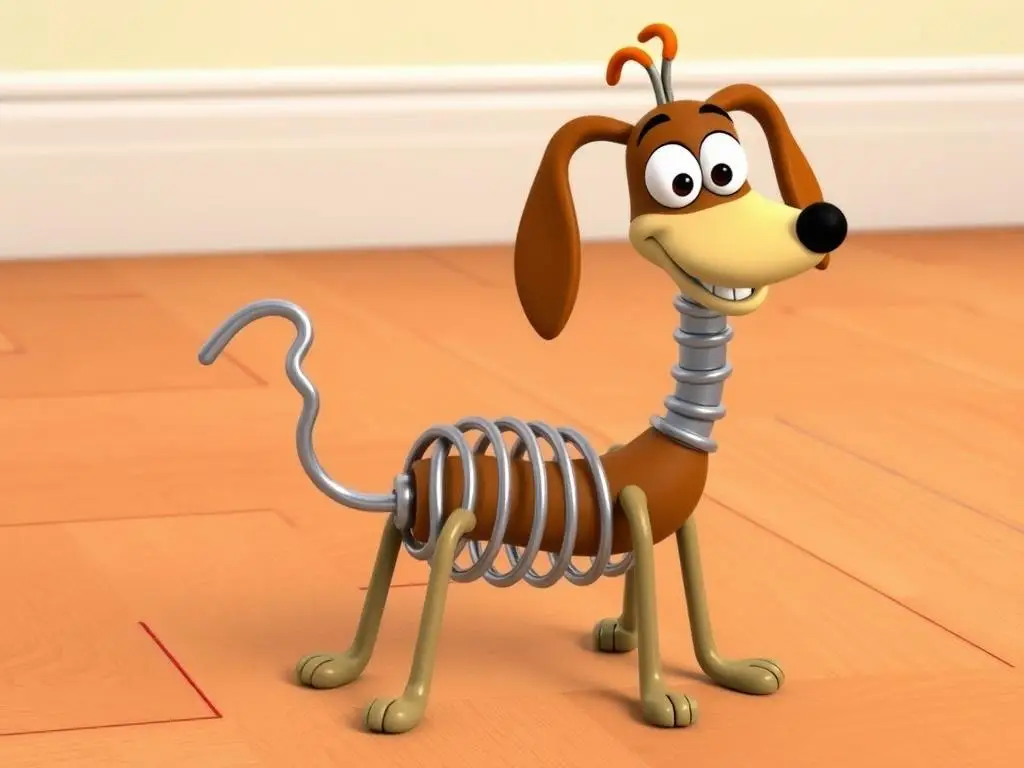 Cienki (Slinky Dog) - jamnik-sprężynka z Toy Story