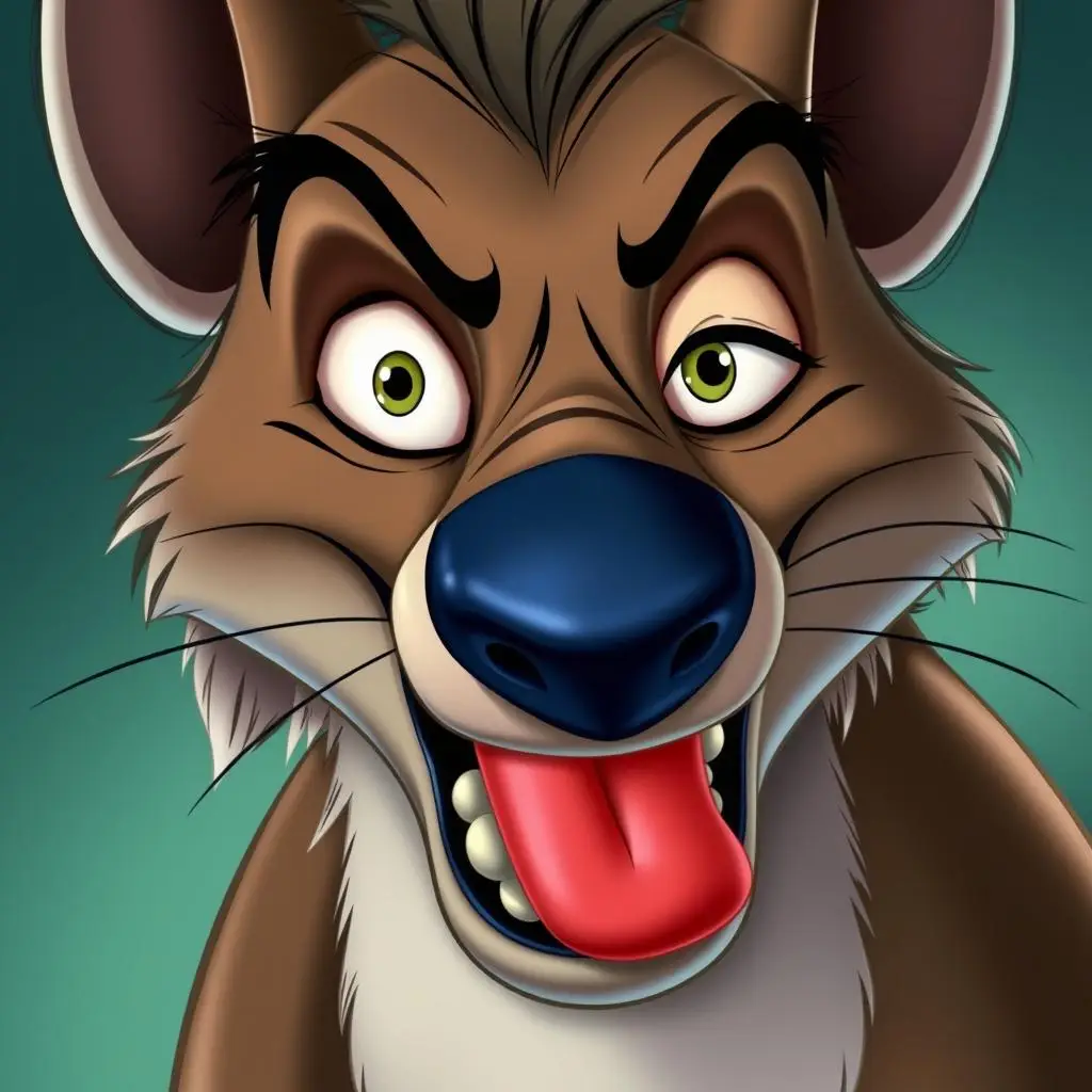 Ed - szalona hiena z filmu Król Lew