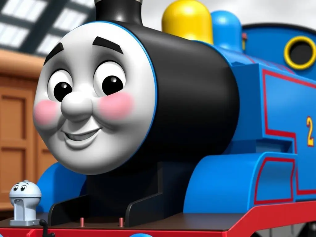 Edek - niebieska lokomotywa z numerem 2 z tomek i przyjaciele imiona polskie