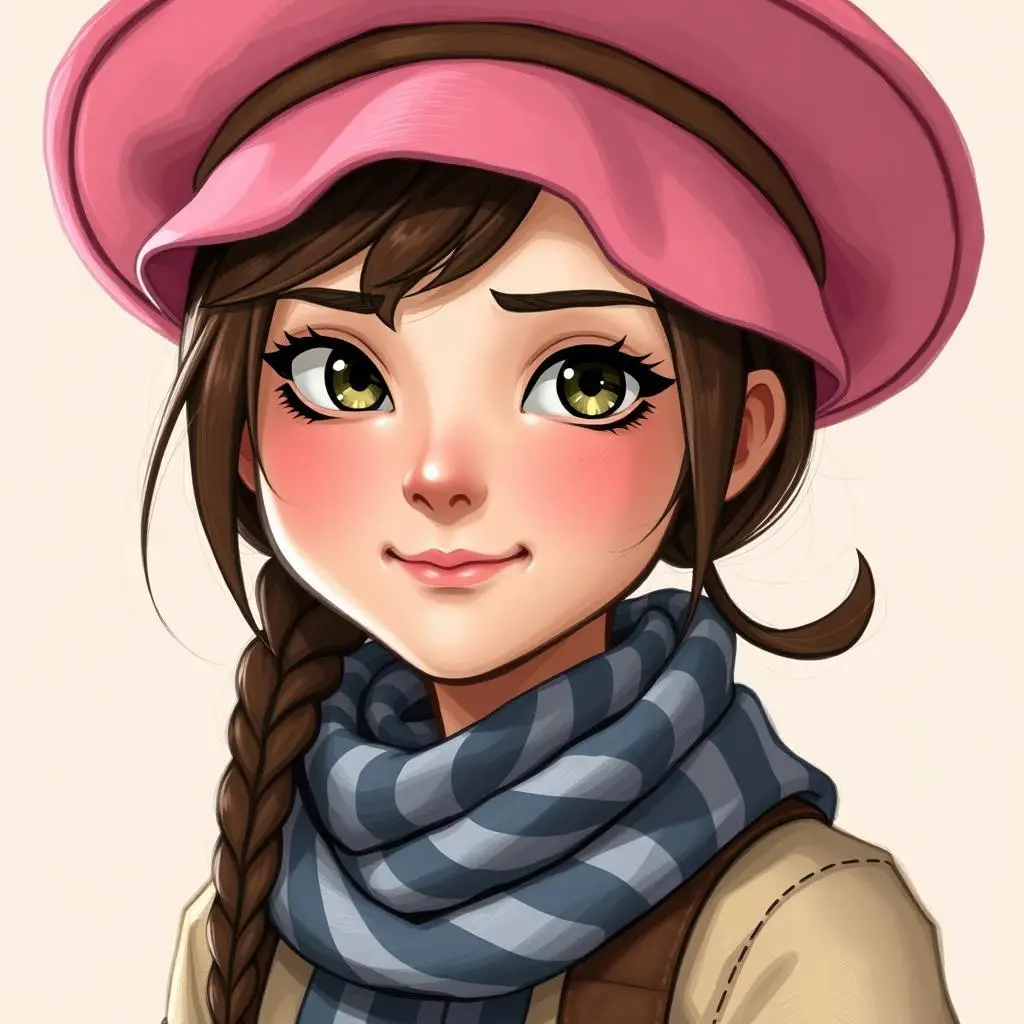 Edith - środkowa siostra, ubrana jak ninja