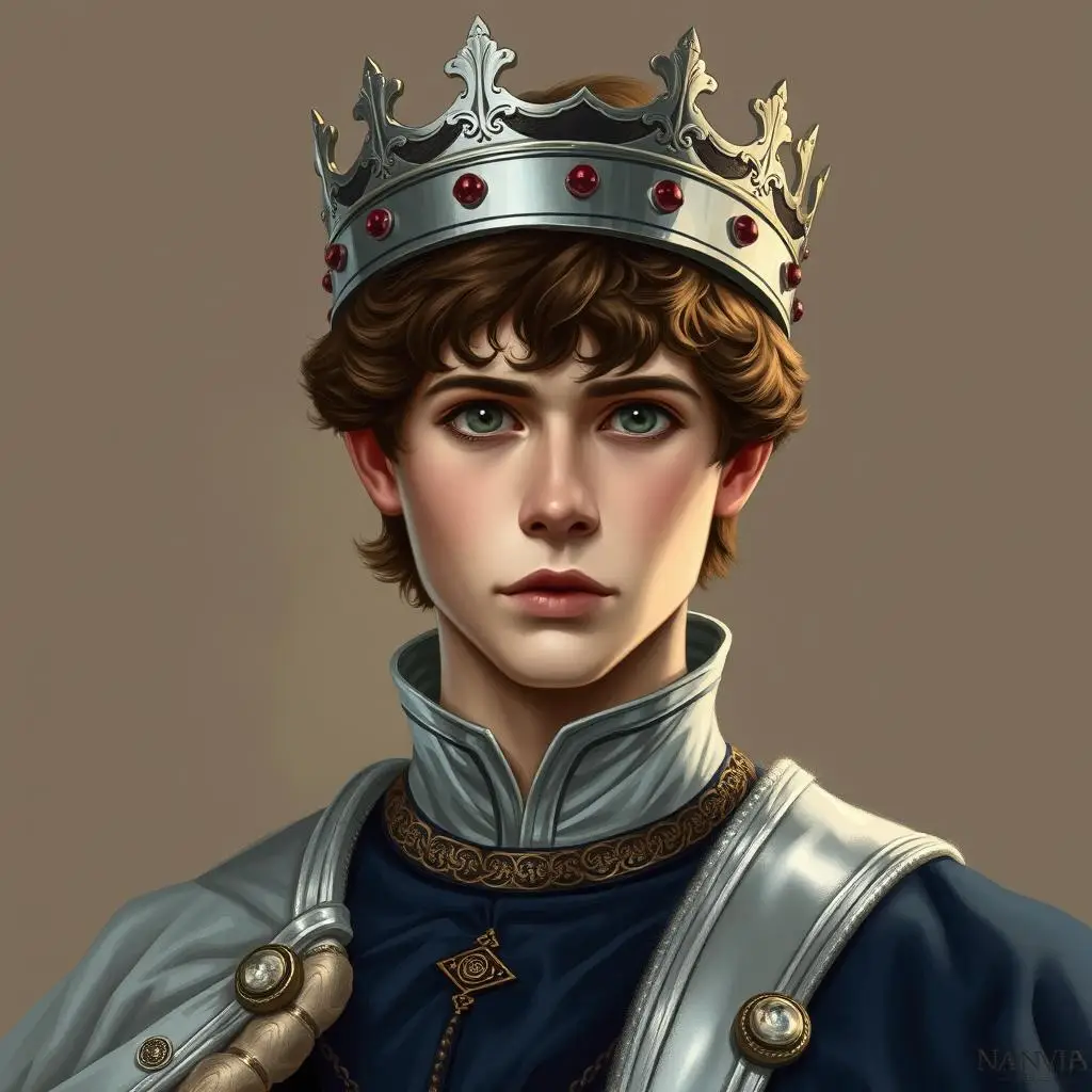 Edmund Pevensie jako Król Narnii z przydomkiem Sprawiedliwy