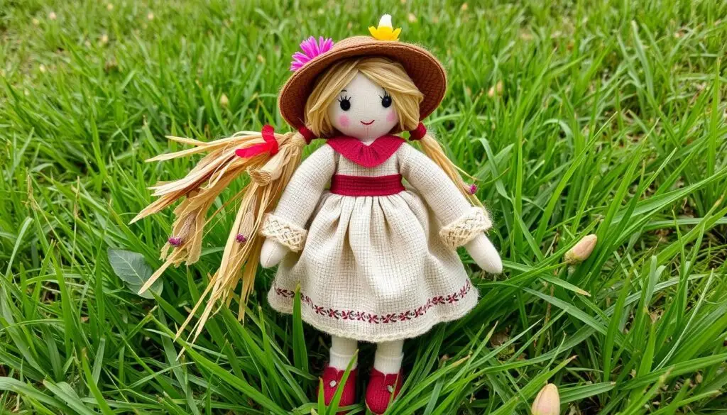 Ekologiczna marzanna wykonana z całkowicie biodegradowalnych materiałów