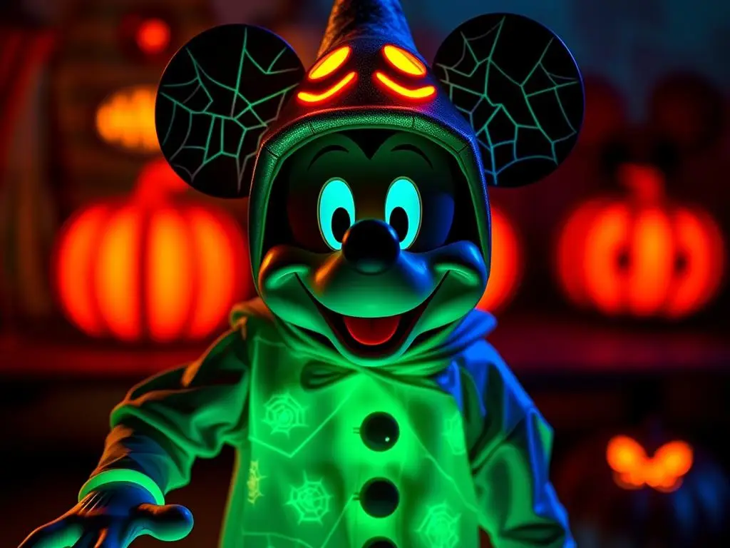 Halloweenowa wersja stroju Myszki Miki