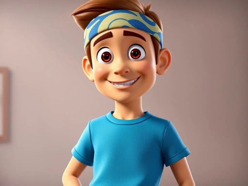 Ken - lalka z Toy Story 3 w charakterystycznym niebieskim stroju