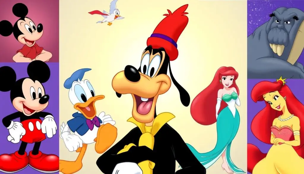 Klasyczne postacie z bajek Disneya
