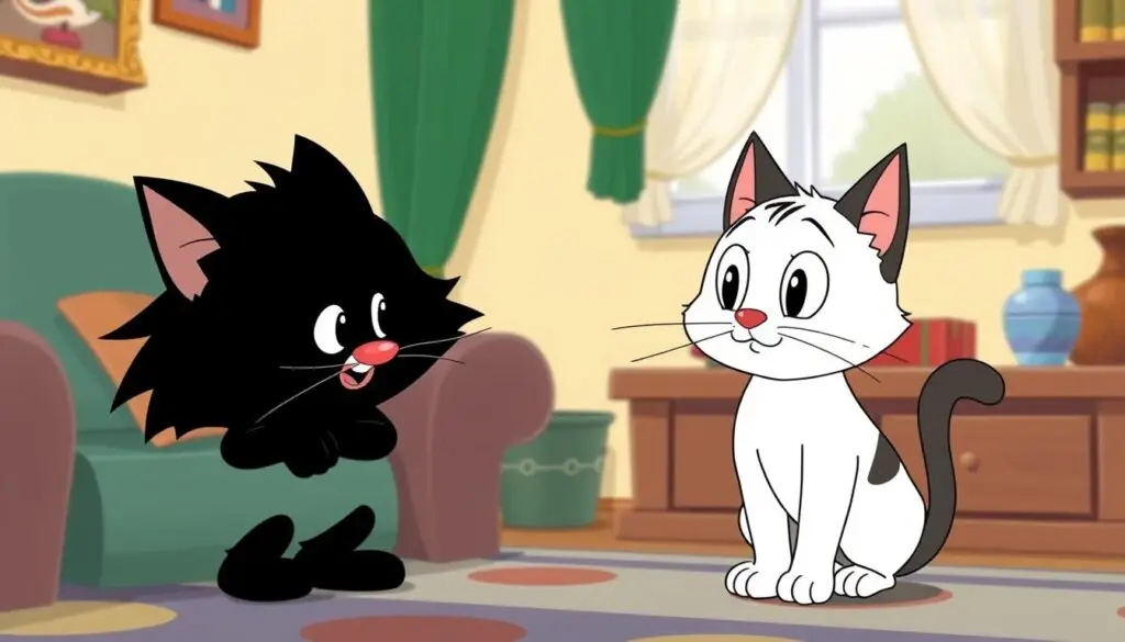 Kot Filemon i Bonifacy w starodawnej bajce