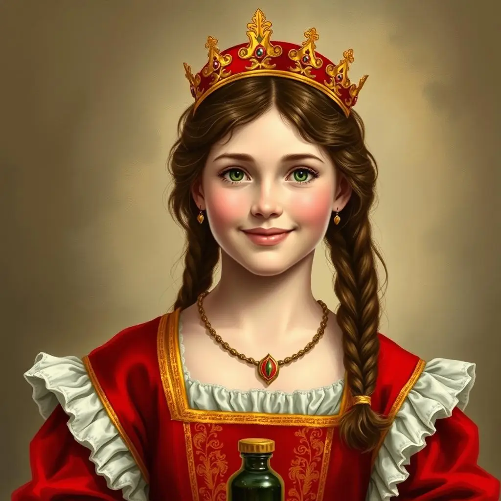 Łucja Pevensie jako Królowa Narnii z przydomkiem Mężna