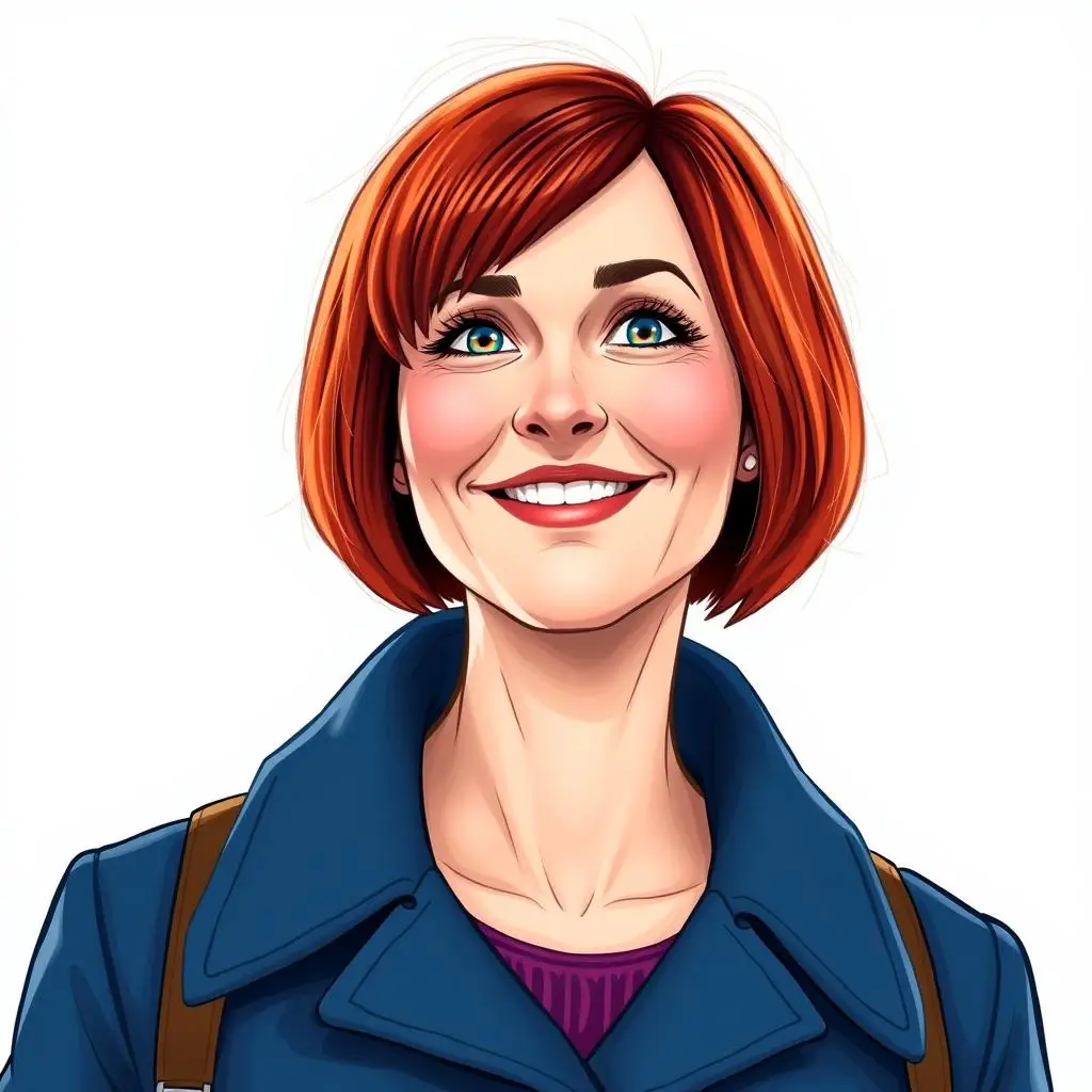 Lucy Wilde - żona Gru, ruda agentka