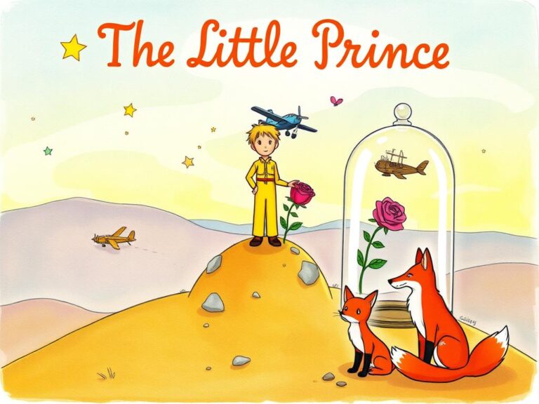Mały Książę bohaterowie - główne postacie z powieści Antoine'a de Saint-Exupéry'ego