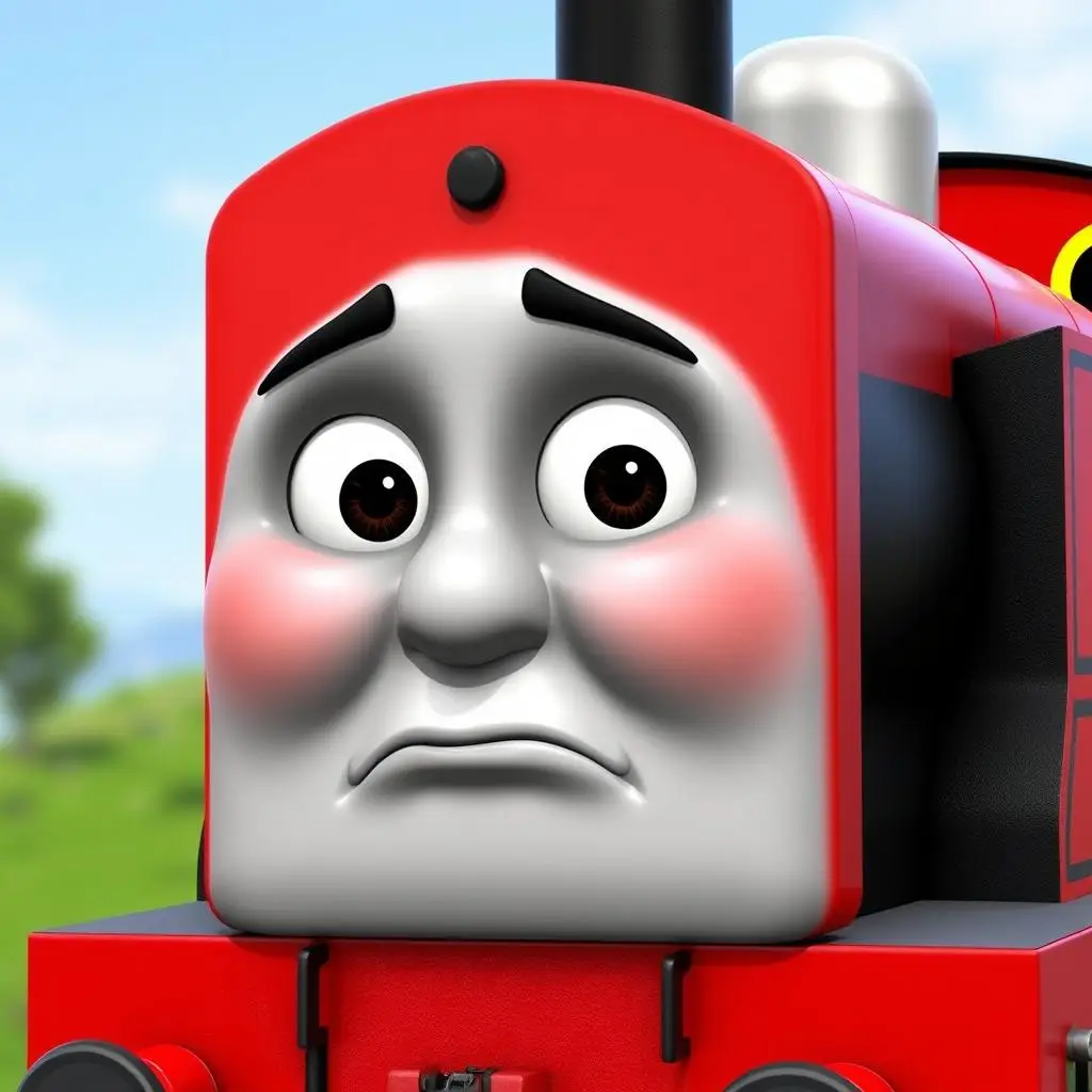 Michał - czerwona lokomotywa z tomek i przyjaciele wszystkie lokomotywy