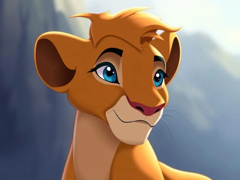 Nala - żona Simby z filmu Król Lew