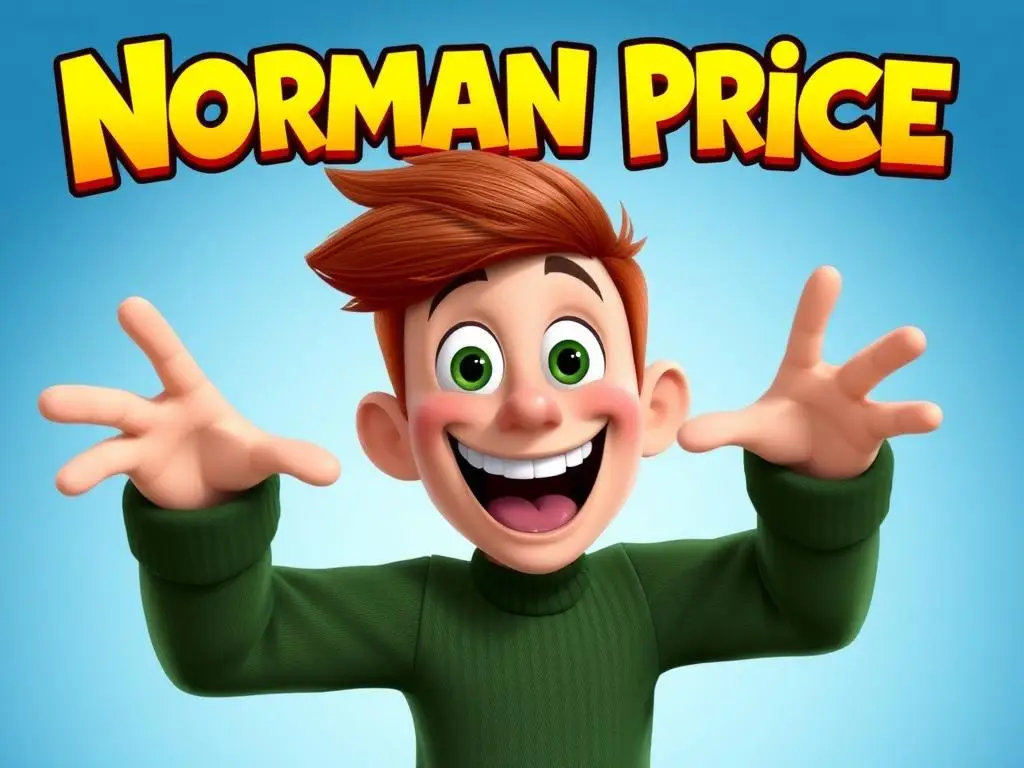 Norman Price - psotny rudy chłopiec z bajki Strażak Sam