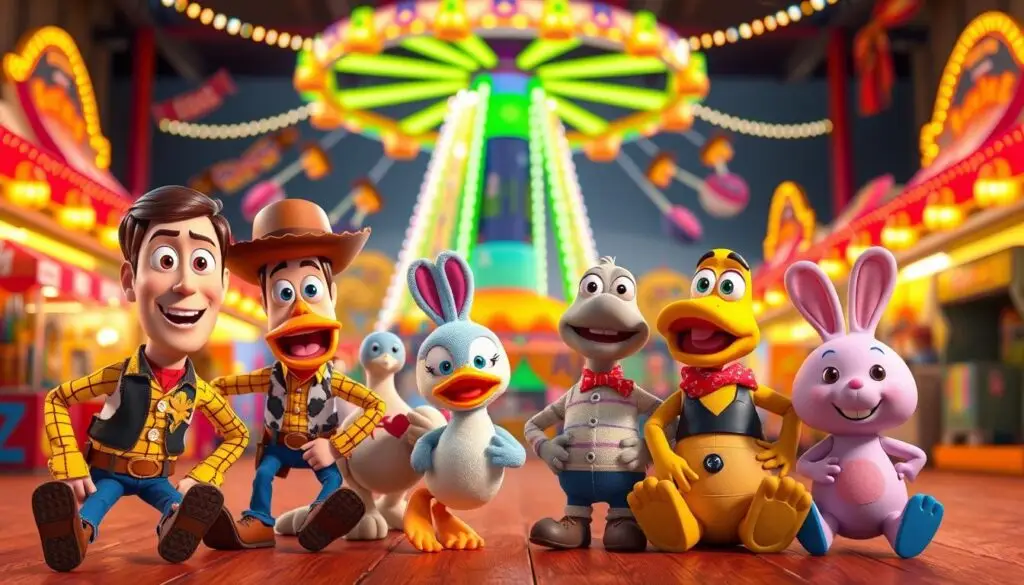 Nowe postacie z Toy Story 4 - Forky, Duke Caboom, Ducky, Bunny i inne zabawki