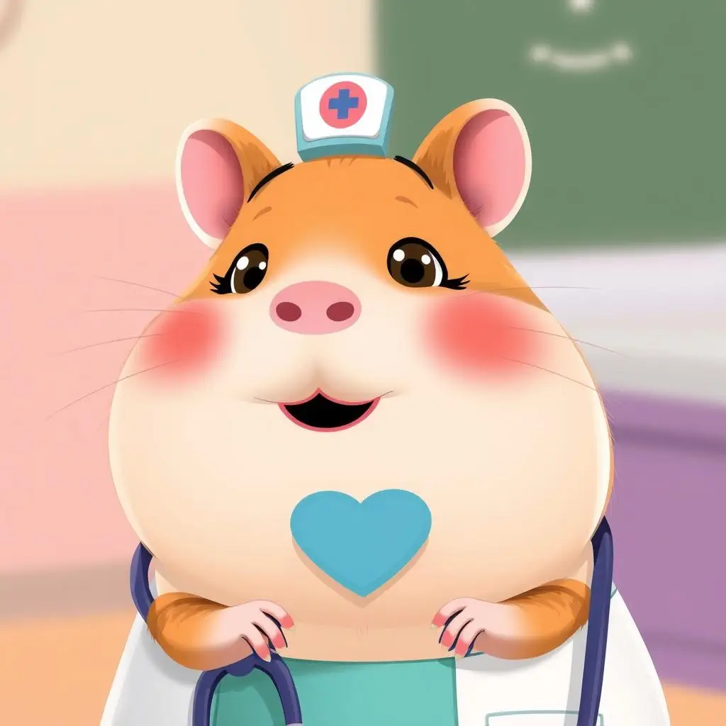 Pani Chomik - weterynarz