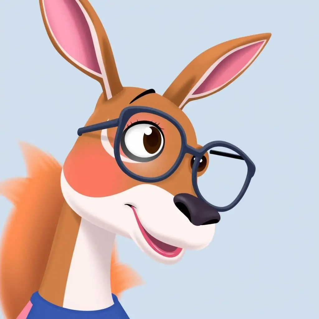 Pani Gazela - nauczycielka z przedszkola