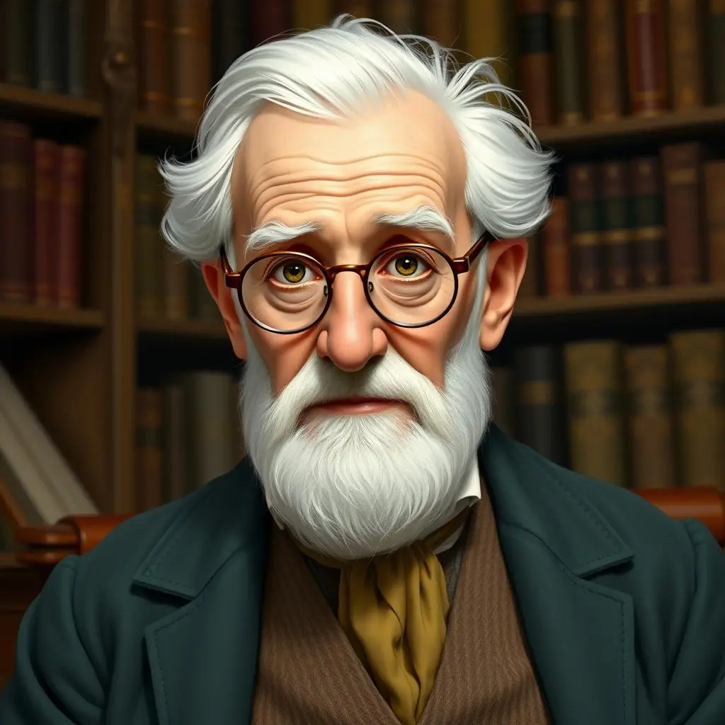 Profesor Kirke - opiekun rodzeństwa Pevensie z opowieści z narnii