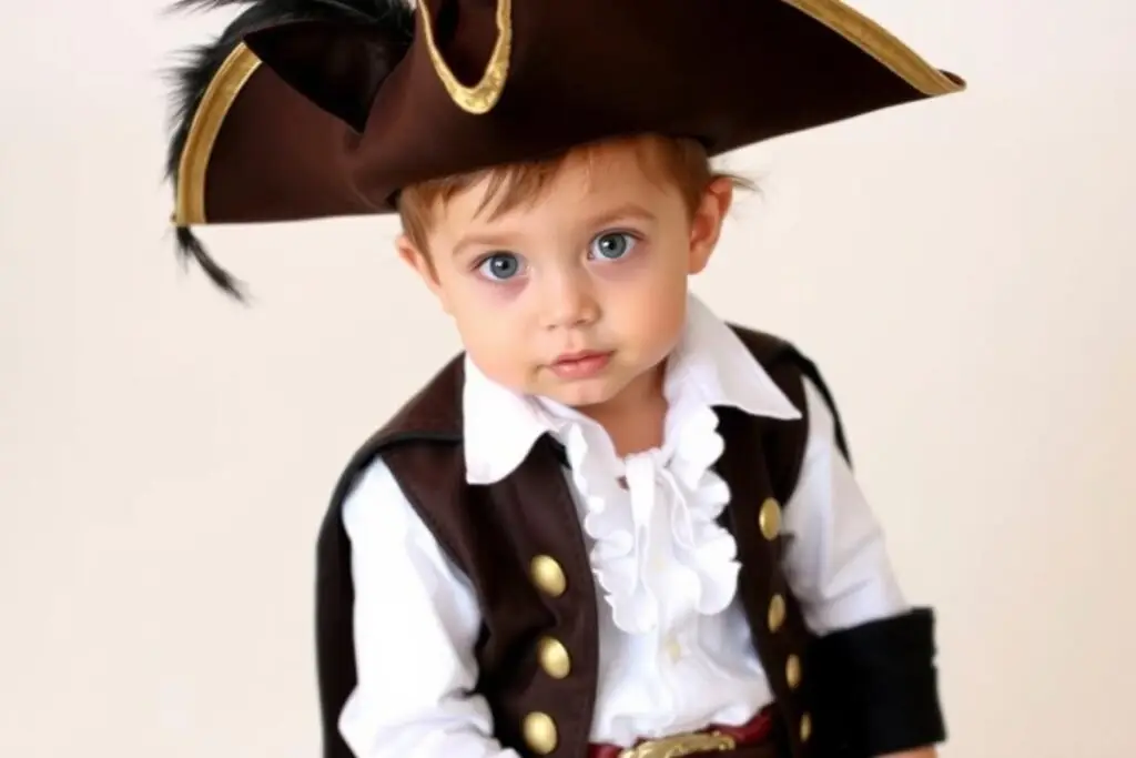 Przykładowy strój kota w butach z charakterystycznymi elementami