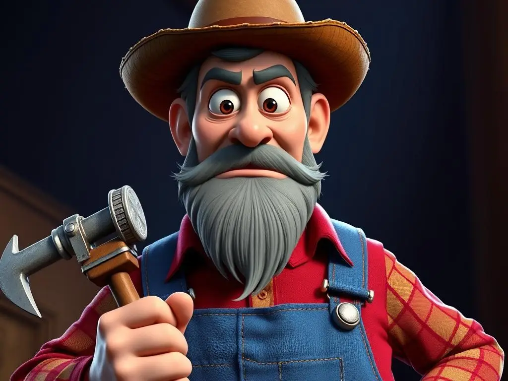 Stary Bóbr (Stinky Pete) - górnik antagonista z Toy Story 2