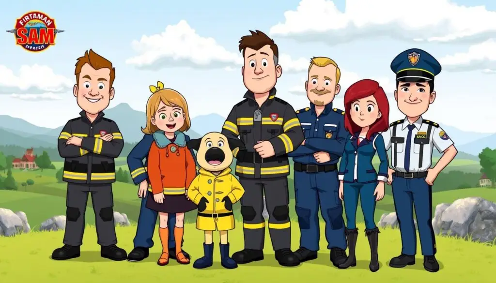 Strażak Sam nowe postacie - bohaterowie z nowszych sezonów serialu