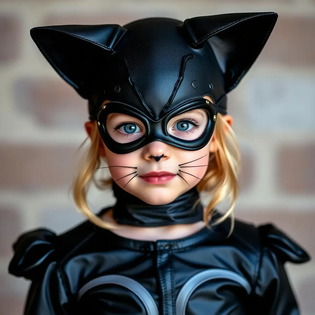 Strój kota dla nastolatka inspirowany postaciami z popkultury