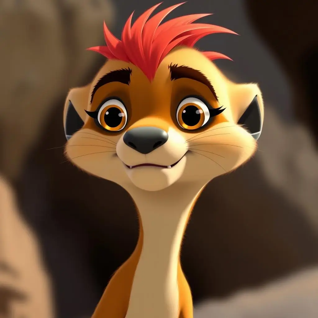 Timon - surykatka z filmu Król Lew