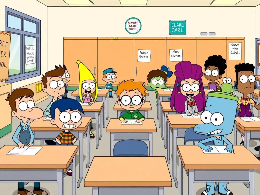 Uczniowie Elmore Junior High - postacie z gumballa