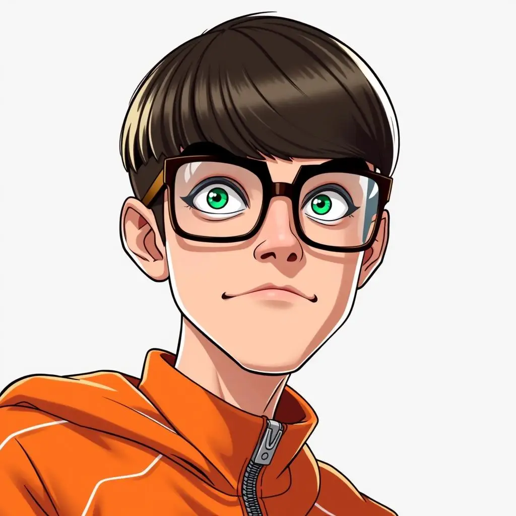 Vector - złoczyńca w pomarańczowym dresie