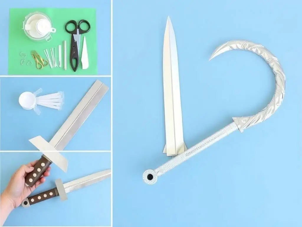 Jak zrobić dziecku bezpieczny piracki miecz z kartonu