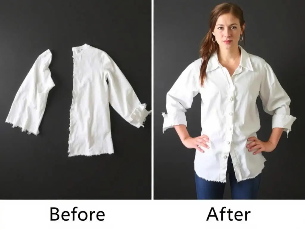 Jak zrobić piracką koszulę z białej koszuli