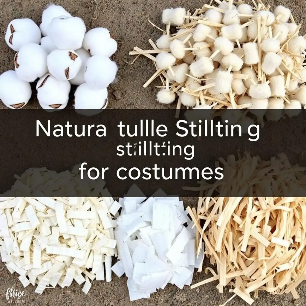 Naturalne materiały do wypełniania kostiumów - wełna, bawełna, siano