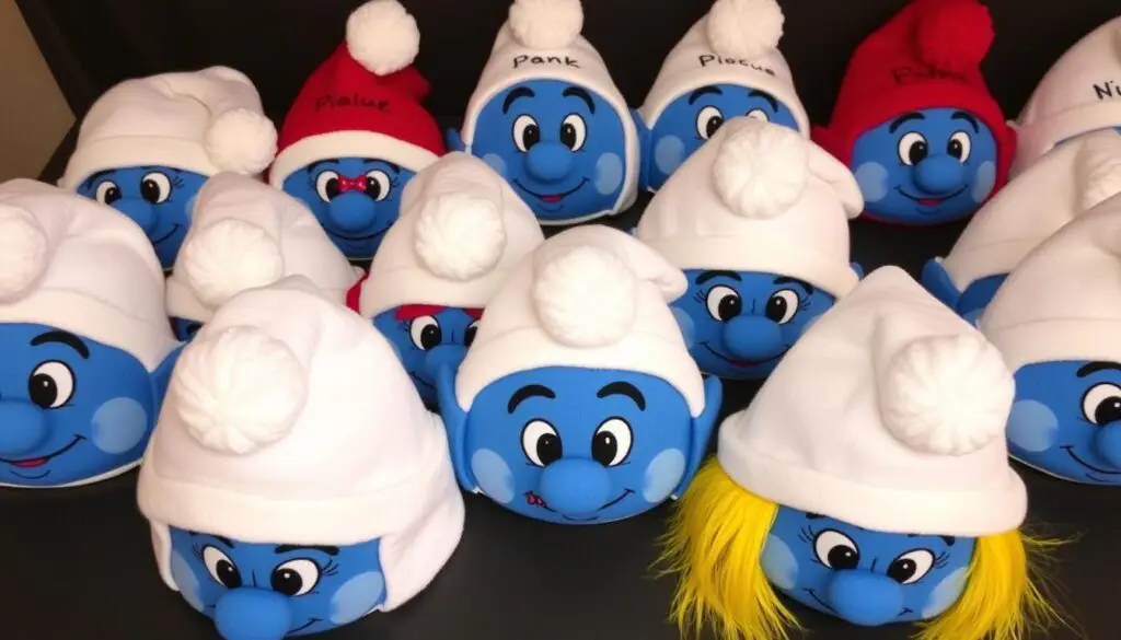 Różne sposoby dekoracji i personalizacji czapki smerfa