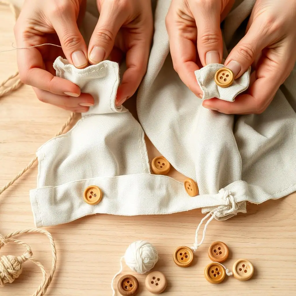 Techniki łączenia materiałów bez użycia kleju - szycie, wiązanie