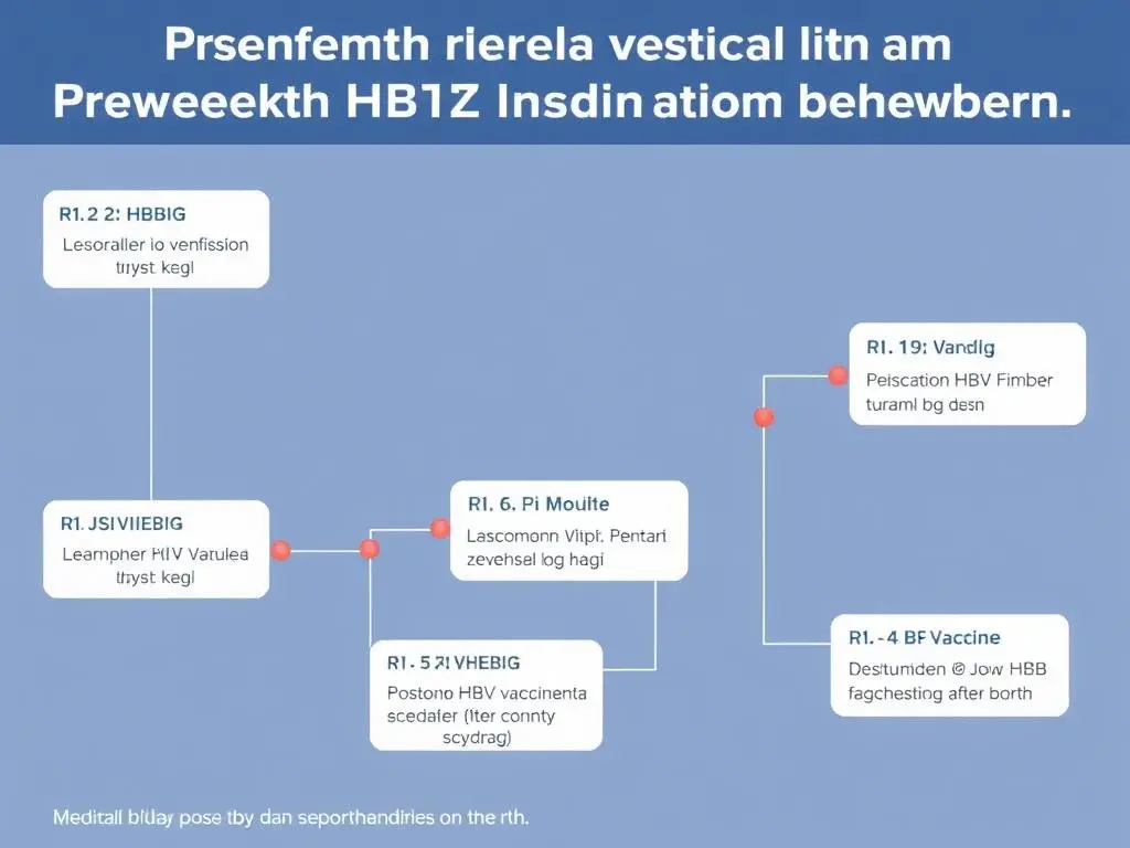 Schemat profilaktyki zakażenia wertykalnego HBV u noworodka