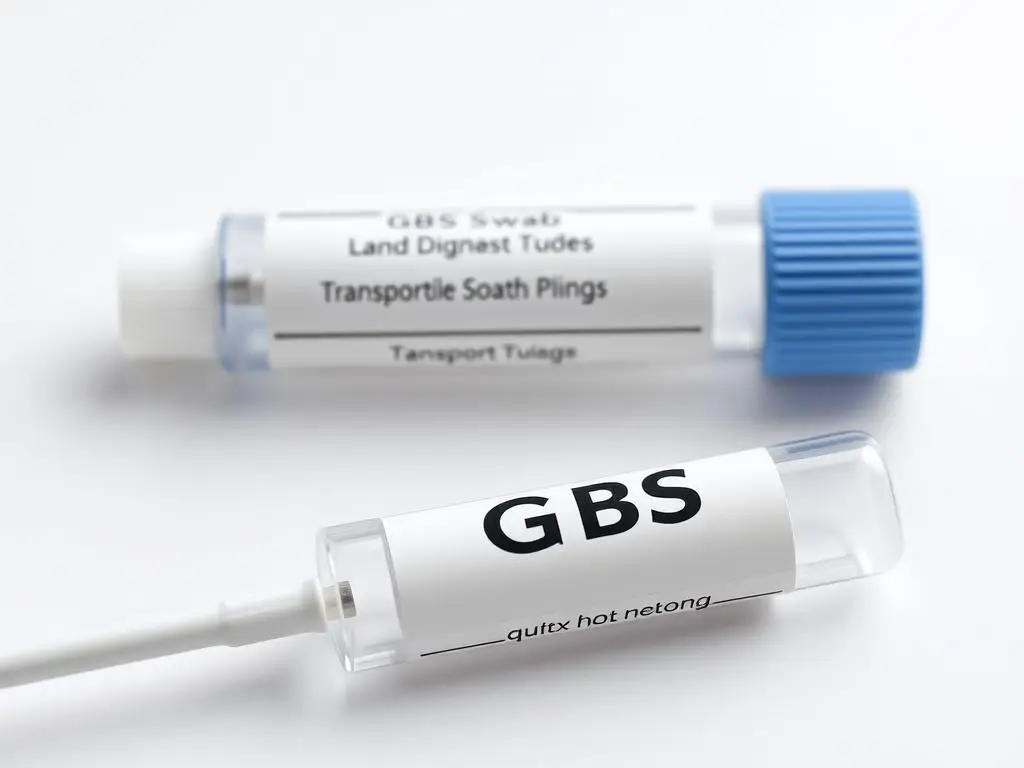Wymazówka do badania GBS i probówka transportowa