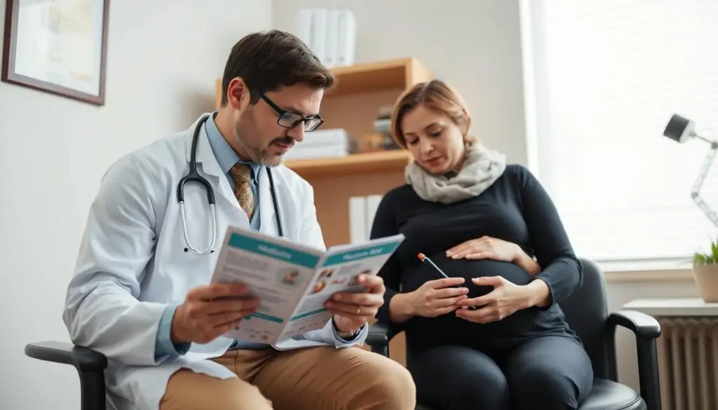 Konsultacja lekarska dotycząca stosowania tabletek przeciwbólowych w ciąży