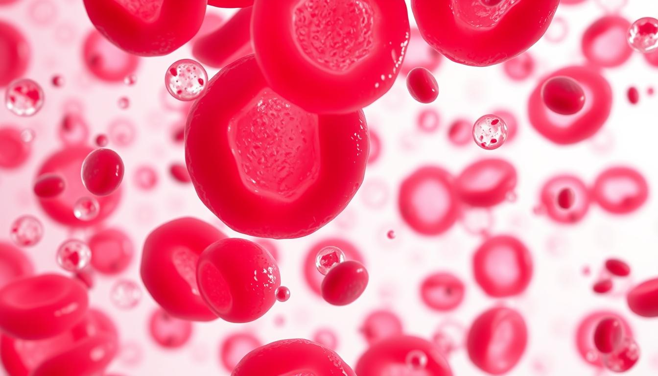 Limfocyty pod mikroskopem - białe krwinki odpowiedzialne za odporność organizmu