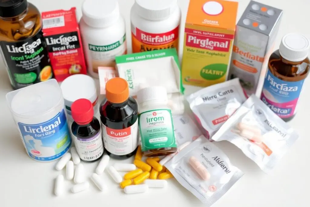 Różne preparaty żelaza stosowane w leczeniu anemii w ciąży