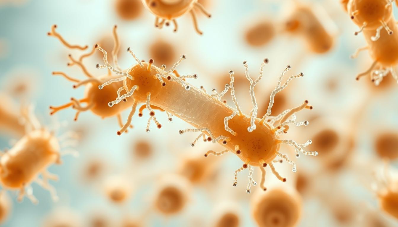 Bakteria Bordetella pertussis pod mikroskopem - czynnik wywołujący krztusiec