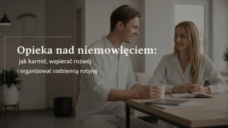 Opieka nad niemowlęciem: jak karmić, wspierać rozwój i organizować codzienną rutynę - zdjęcie ilustracyjne