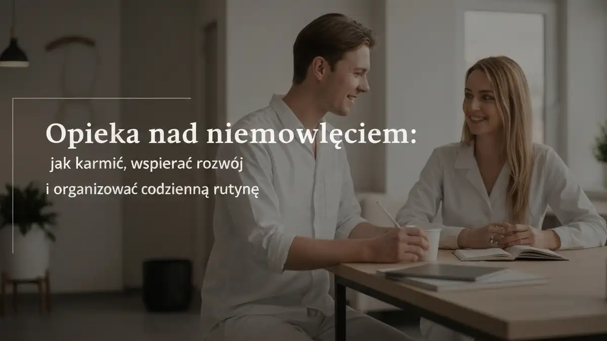 Opieka nad niemowlęciem: jak karmić, wspierać rozwój i organizować codzienną rutynę - zdjęcie ilustracyjne