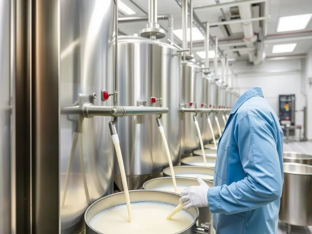 Proces pasteryzacji mleka do produkcji serów bezpiecznych w ciąży