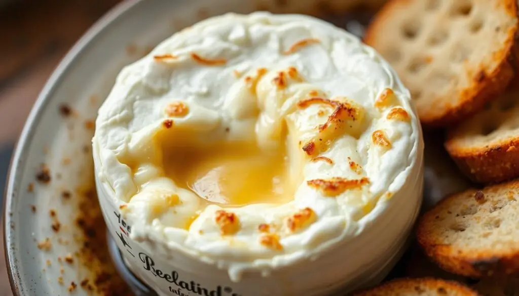 Zapiekany ser camembert - bezpieczny po obróbce termicznej